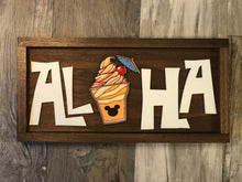 Load image into Gallery viewer, Aloha Interchangeable sign