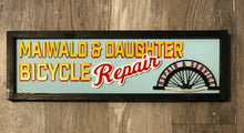 Load image into Gallery viewer, Bike shop sign, custom