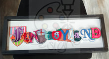 Load image into Gallery viewer, Fantasyland marquee sign, classic Fan Art Rides inspired sign