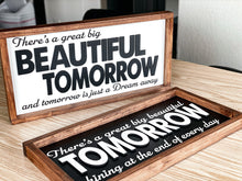 Load image into Gallery viewer, Carousel of Progress Great Big Beautiful Tomorrow! Fan Art inspired Ride sign!