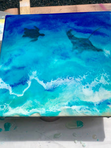 Ocean Resin Art