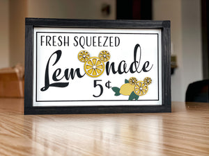 Lemonade Kitchen sign with Subtle Fan Art Flair