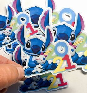 Custom Printed Vinyl stickers. Size 2.2” to 3” .