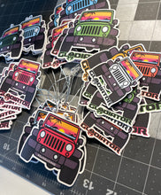 Load image into Gallery viewer, Custom Printed Vinyl stickers. Size 2.2” to 3” .